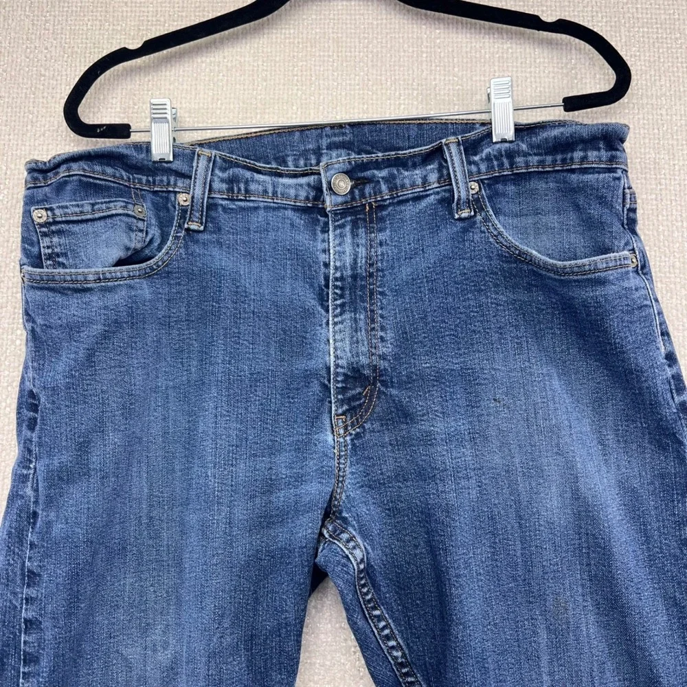 Levi's 559 Relaxed‎ Straight Jeans Mens Dark Wash Denim Pants Size 34x30